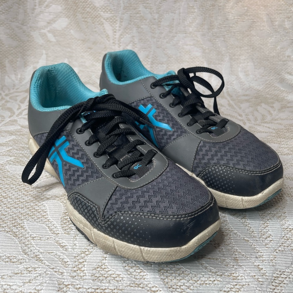 KURU Gray and Blue Athletic Sneakers women’s 11